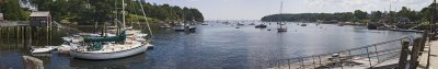 Rockport, ME Harbor Panorama