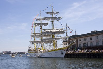 Tall ships Boston Harbor 2009