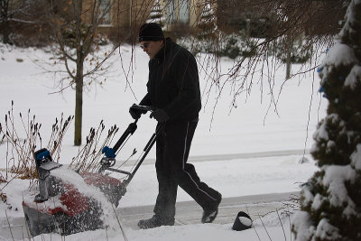 Winter draws on......
