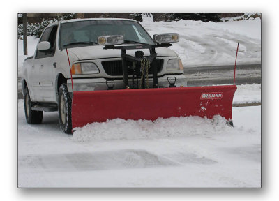 Snow plough