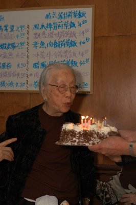 Celebrating Grandma Chiu's 93rd Birthday