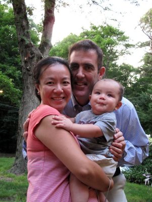 Weekend in Boston and Bobby's Baptism