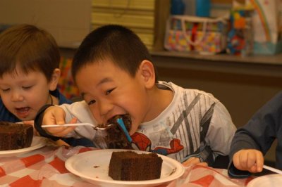 Celebrating Aiden's 3rd Birthday