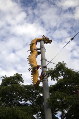 Seattle - International District sign dragon