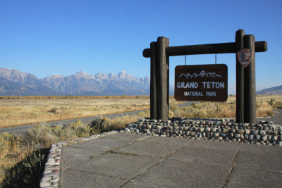 Tetons sign 9457