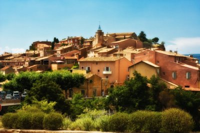 Roussillon -- a beautiful perched village