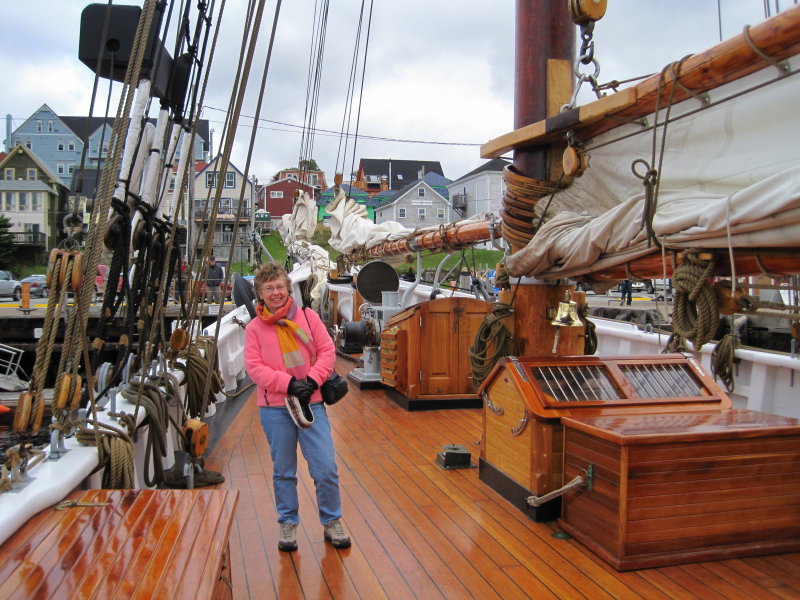 On the Bluenose in Lunenberg