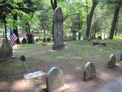 Author's Ridge Sleepy Hollow Cemetery