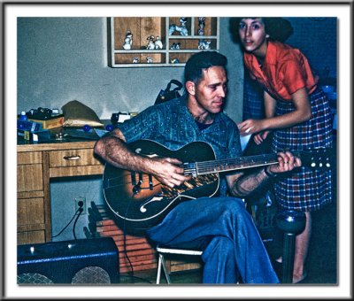 Dad's Amp and Guitar