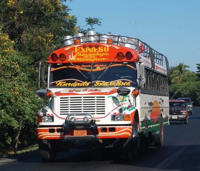 Nicaraguan bus