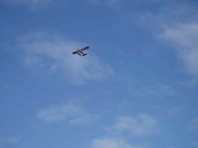 Float Plane overhead