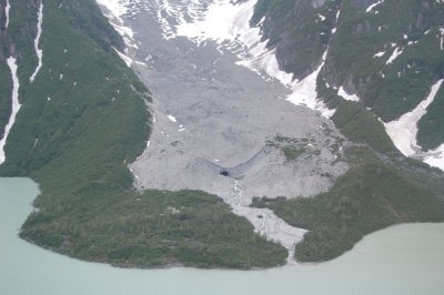 toe of Barrier Glacier
