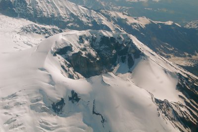 Crater Peak from above