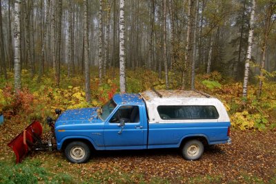 one-owner, low-mileage, my 1980 F-150 with Western plow