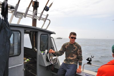 Island Charters guide, Matt, out of Port Renfrew.