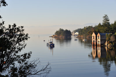 Esquimalt Harbour near Victoria, BC