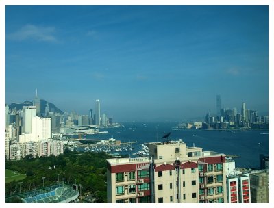 One rare blue sky day!