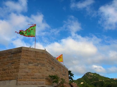Flying flags