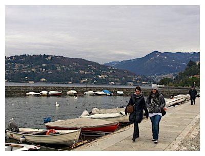 A nice stroll along Lake Como