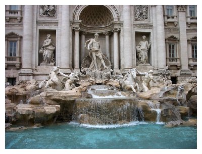 The Trevi Fountain, the one and only one fountain of Rome
