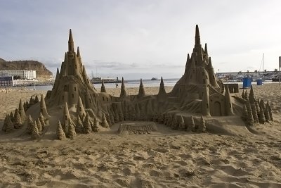 Sandcastle at Playa de Puerto Rico