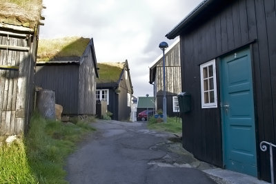 Old Houses, Thorshavn, Faroe Islands