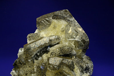 Calcite whit Pyrite and Stilbite,