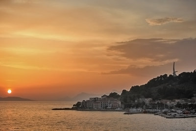 Sunset at Podgora