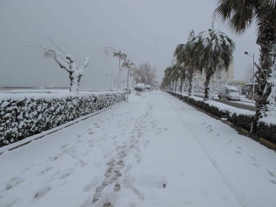 Neve sulla spiaggia - Snow on the beach