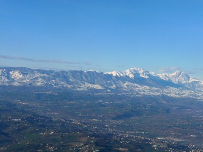 Abruzzo dal cielo - Abruzzo from the sky - Gran Sasso