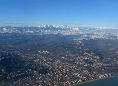 Abruzzo dal cielo - Abruzzo from the sky - Gran Sasso