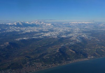 Abruzzo dal cielo - Abruzzo from the sky - Gran Sasso