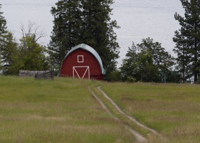 Barns along the Highway