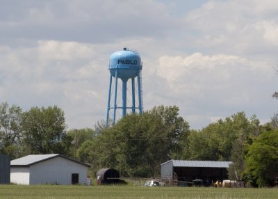 Water Tower -  Pablo, Montana