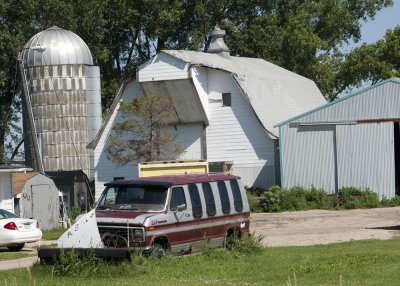 Barns along the Highway