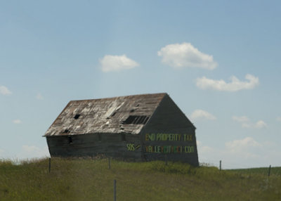 Barns along the Highway