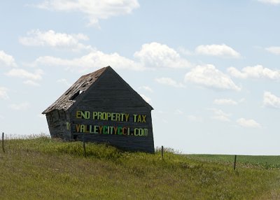 Barns along the Highway