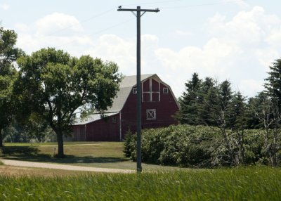 Barns along the Highway