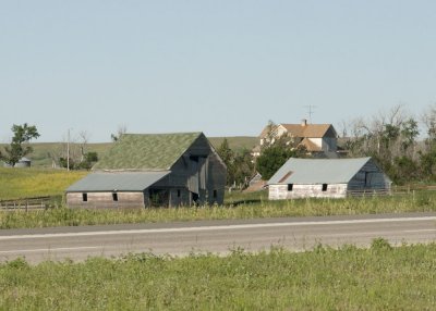 Barns along the Highway