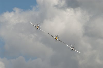 The Horsmen P-51 Mustang display team