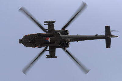 AH-64 'Apache' RNLAF Display team