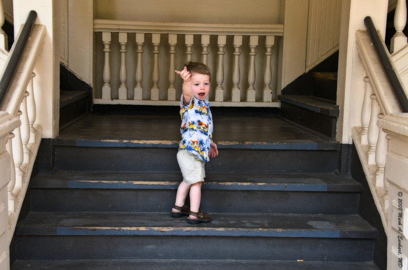 On The Steps Of The Holms Hunter Building Part 2