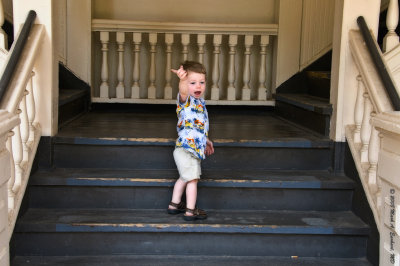On The Steps Of The Holms Hunter Building Part 2