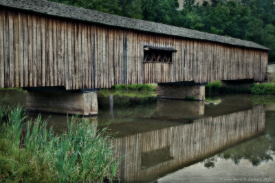 Covered Bridge Reflections