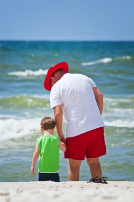Eli & Pop Pop Look For Tar Balls 1