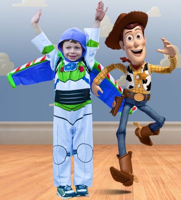 Buzz Lightyear & Wood
