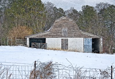 Snow Barn (Sketch Version)