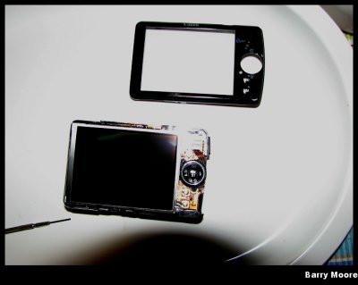 Ixus65 repair of LCD