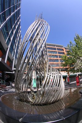 Helix Sculpture Railway Square, Central station, Sydney