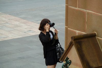 Japanese Tourist - St Mary's Cathedral P1000422.JPG